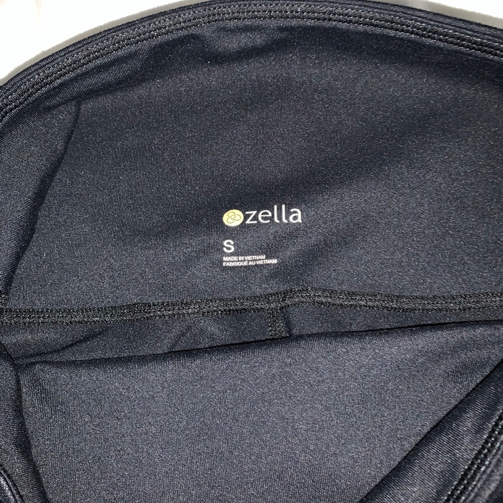 Zella Black Cropped Leggings Small - Picture 4 of 5